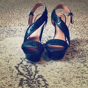 Rachel Zoe Black Heels